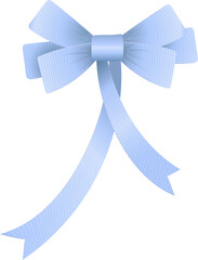 Elegant decorative ribbon bow vector