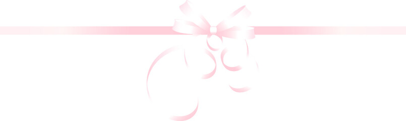 Elegant decorative ribbon bow vector