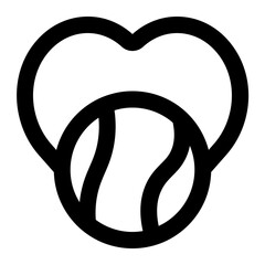 love earth icon for illustration