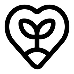 love icon for illustration