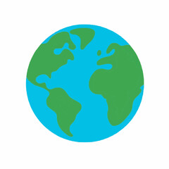 Earth globe icon