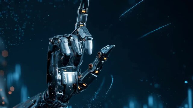 Medium shot of artificial intelligence algorithms processing current market trends to generate realtime auction price predictions automatically.