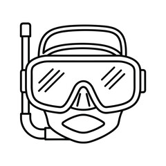 Fish Anatomy Diagram Outline Illustration