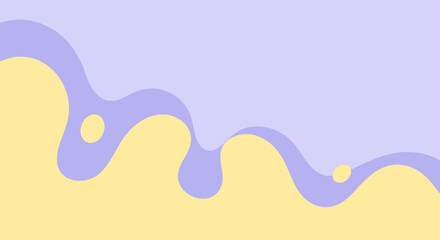 Abstract Pastel Waves Background.