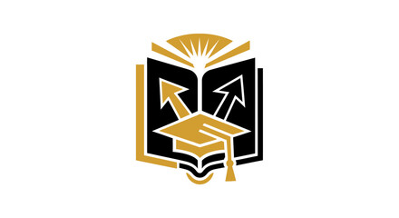 Educational Achievement and Knowledge Growth Icon.