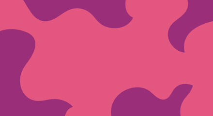Abstract Pink and Purple Fluid Shapes Background.