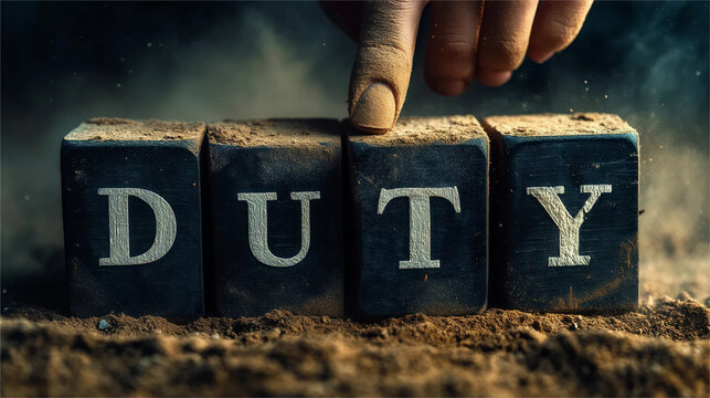Duty Dedication and Decisions A powerful message of obligation responsibility and the burden of choosing your path and