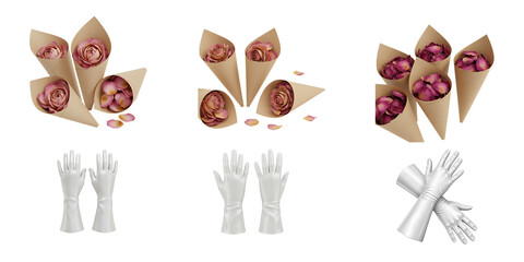 Creative halloween party appetizer ideas featuring spooky finger food and white gloves on a dark background