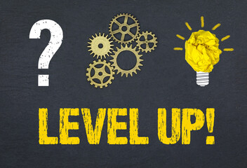 Obraz premium Level up! 