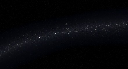 Stunning Milky Way Galaxy with Countless Stars and Cosmic Dust in Deep Space.