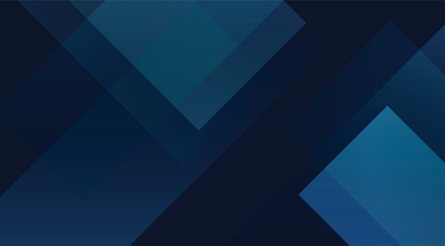 Geometric Squares Navy Blue Overlap Background, sleek square shapes and gradients, for modern presentations and stylish designs conveying depth and sophistication