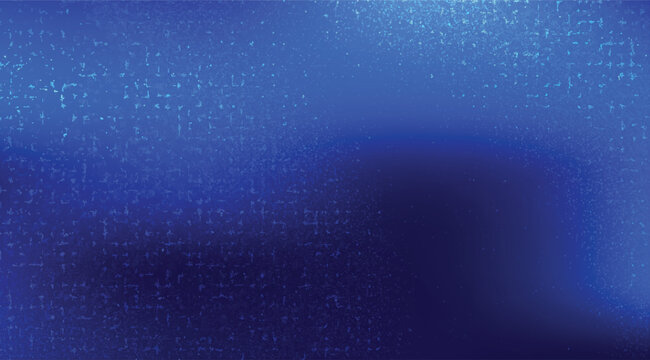 Abstract blue background with speckled texture, gradient color, dark blue tones and blurred shapes ideal for digital paper use in graphic design and web design projects, 164 characters