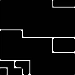 Bento grid illustration design