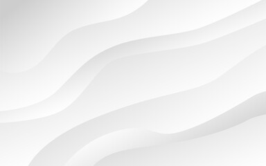 The flow of curved lines abstract background, background light white wave,2d illustration