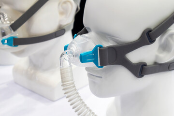 Medical oxygen masks help patients' lungs function by breathing in and out.