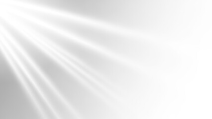 Obraz premium Bright white light rays shining down from the upper left corner