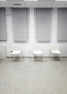 Chairs in a waiting room