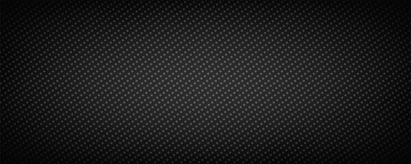 Black canvas texture, shaded black cotton drill fabric texture as background