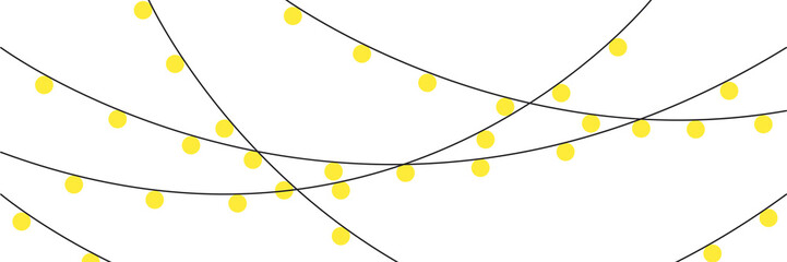 Christmas Lamp Decoration Illustration &ndash; Festive Holiday Lights, Hanging Decor for Xmas