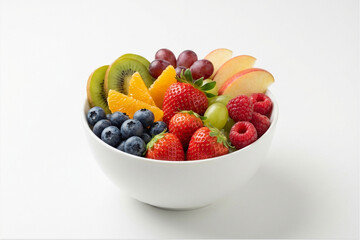Vibrant Mixed Fruit Bowl A Healthy and Colorful 