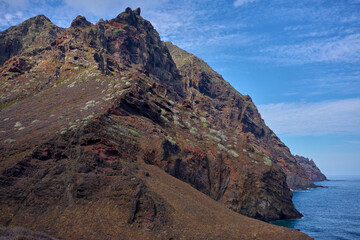 Volcanic sea cliffs of Anaga