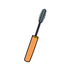 vector clip art mascara on white background for web and graphic design