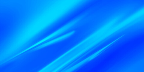 Abstract blue background featuring a soft wave pattern with bright green digital lines and motion blur texture