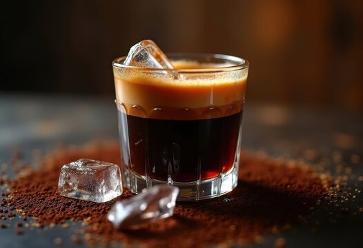 Intense Ristretto Espresso Shot Dark Rich Brewed Power Inside