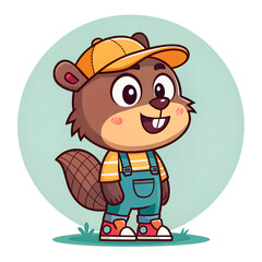 cartoon, animal, bear, illustration, dog, vector, funny, fun, brown, teddy, happy, cute, mammal, isolated, character, toy, drawing, puppy, art, pet, smile, comic, baby, zoo, children