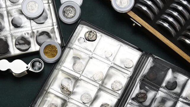 Numismatic Collection Storage and Accessories
