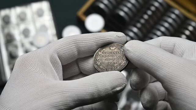 Numismatic Collection Storage and Accessories
