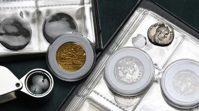Numismatic Collection Storage and Accessories
