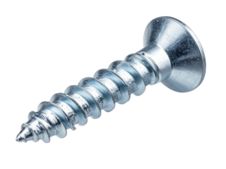 A single metal countersunk head screw for various fixing tasks