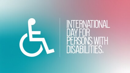 International day for persons with disabilities awareness graphic