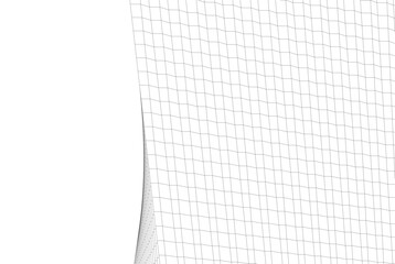 Abstract modern architecture, 3D rendering