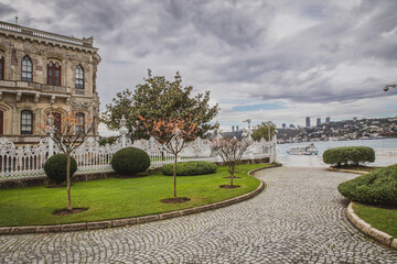 View of historical old Ottoman mansion Kucuksu