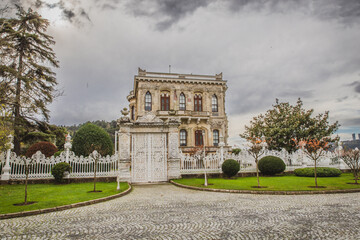 View of historical old Ottoman mansion Kucuksu