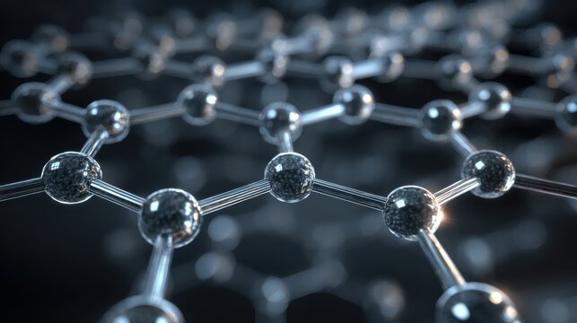 Molecular structure scientific research abstract background