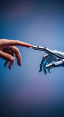 Human Hand Reaching Robotic Hand 