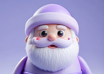 Delightful Santa Claus character with a fun twist for festive holiday projects, bringing joy and whimsy to your Christmas designs, perfect for seasonal cheer