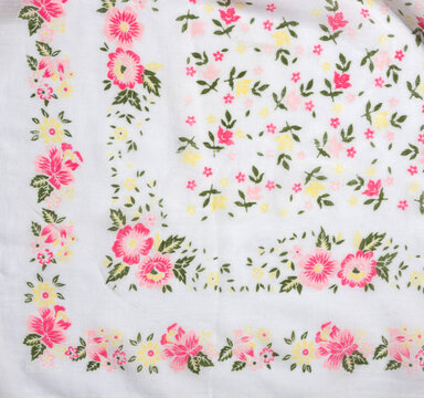 Turkish Traditional Floral Yemeni Scarf