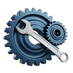 Wrench and gear setup