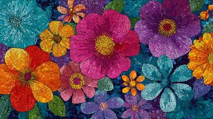 colorful flower illustration