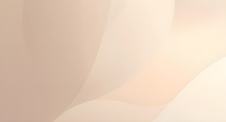 Abstract background with soft, flowing curves and gentle gradients in warm, muted beige and cream tones, creating a subtle and elegant visual texture for design