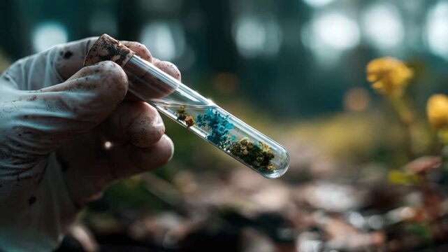 Field environmental testing protocol utilizing controlled sample collection for ecological studies