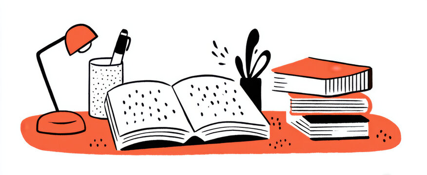 Reflective journaling practice featuring open notebooks alongside pens for thoughtful writing.