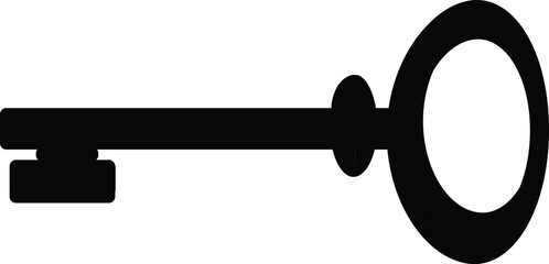 Skeleton Key Silhouette