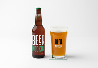 Beer PSD Mockups
