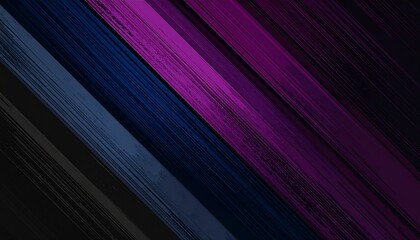 Dark colorful halftone background with diagonal stripes creates a dynamic blend of deep blue and vibrant purple shades, offering energetic contrast suitable for modern designs, digital projects, poste