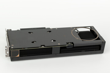 2,5 slot graphics card for creators and gamers for desktop PC, on white background